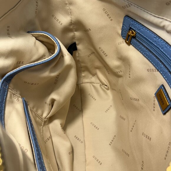 Guess Noelle Small Elite Tote Handbag - Picture 8 of 10